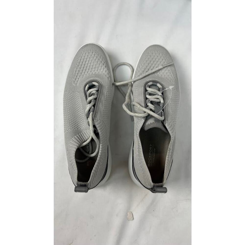 Rockport Total Motion Sport Women's Sneaker Walking Shoe, Grey Knit, 7